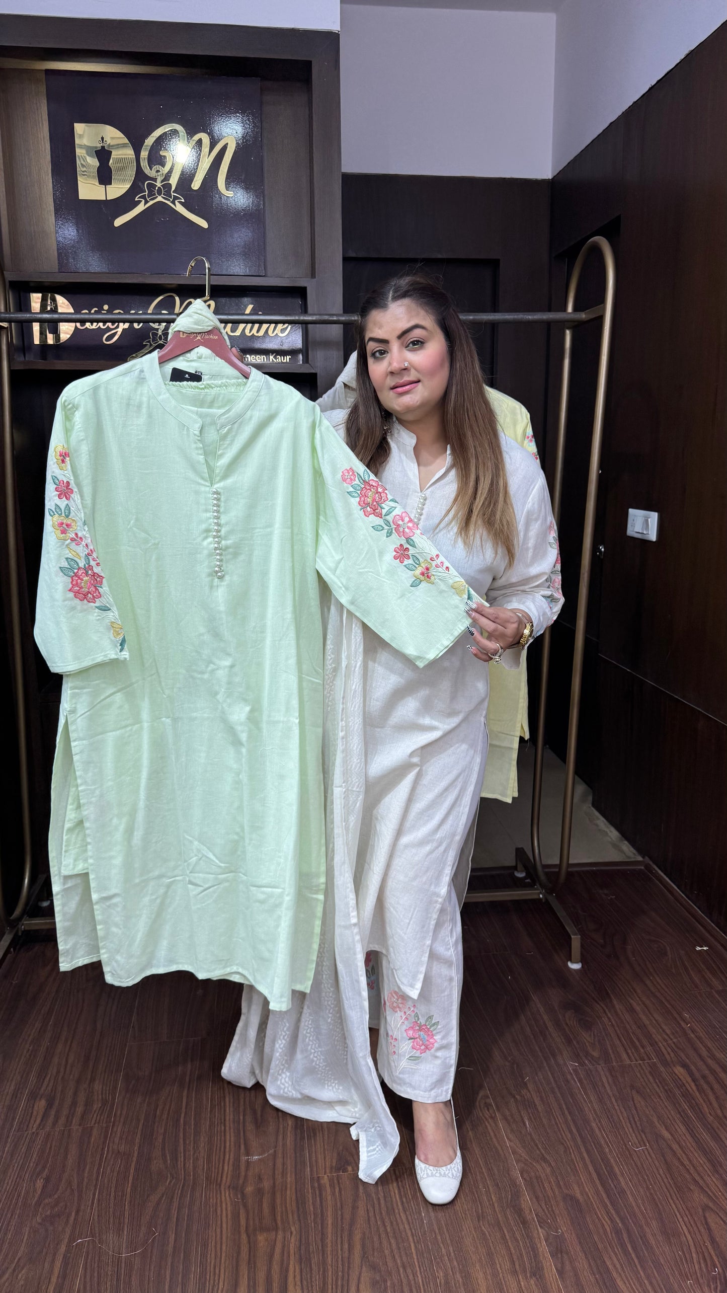 Samyra (Cotton Stitched Suit)