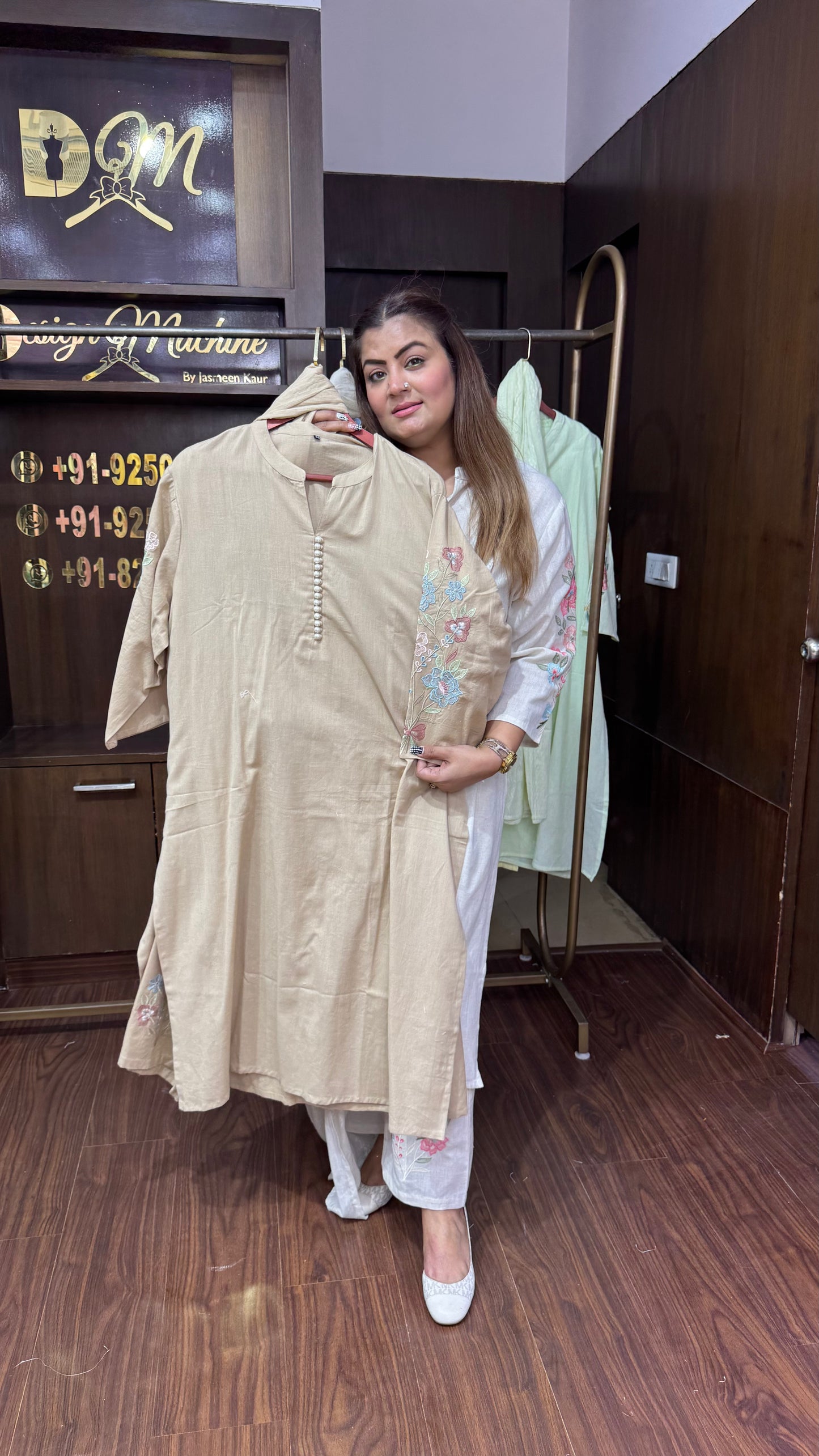 Samyra (Cotton Stitched Suit)
