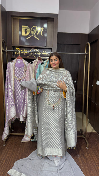 Isha (Georgette Fabric Unstitch Suit)