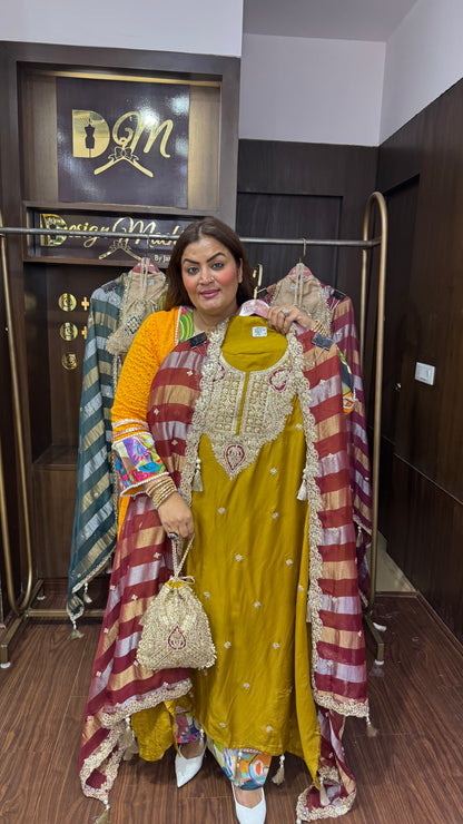 Rishita (Georgette Fabric  Unstitch Suit)