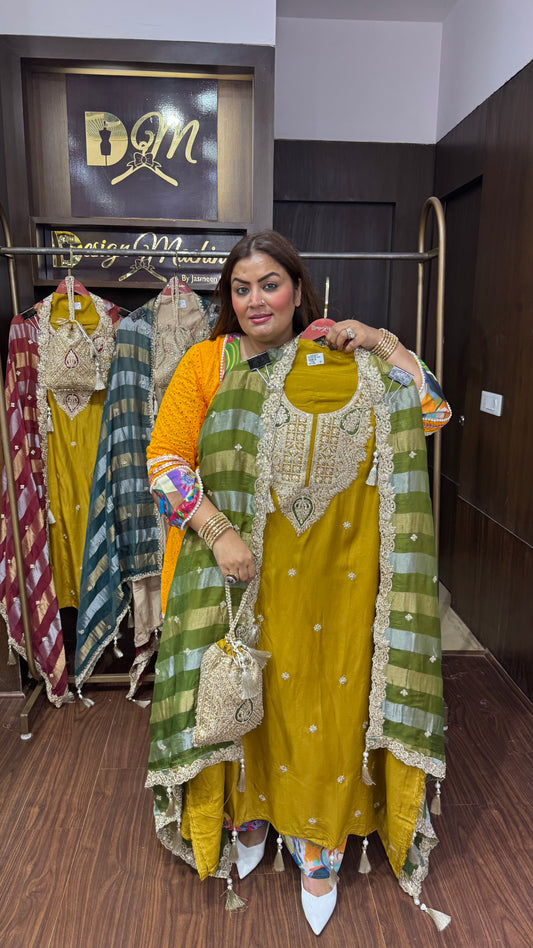 Rishita (Georgette Fabric  Unstitch Suit)