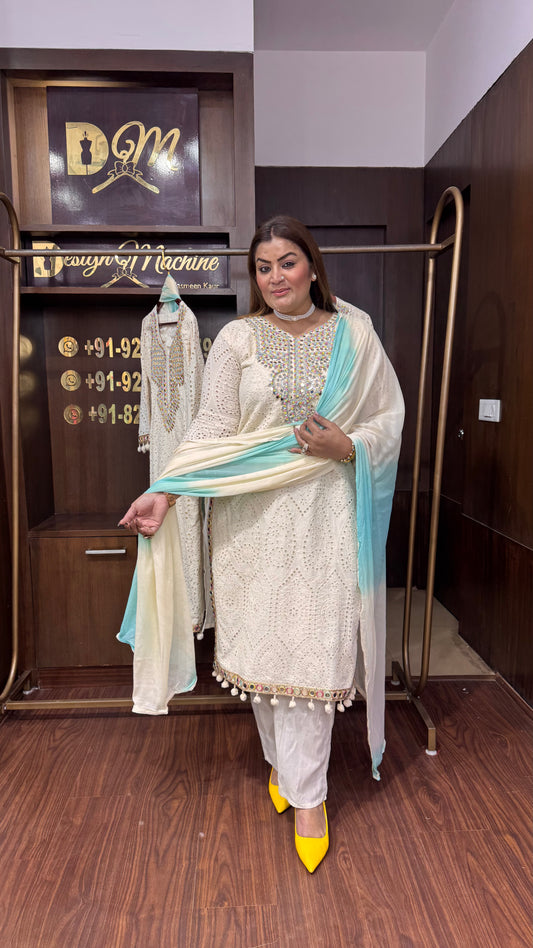 Zoynira (Hakoba Chikan Fabric Suit)