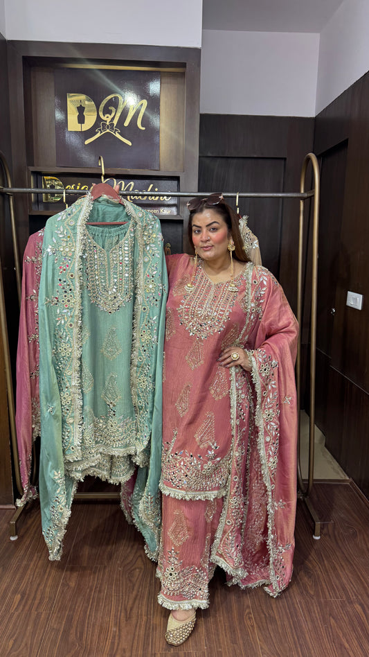 Serene Shimmer Suit