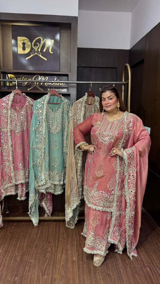 Serene Shimmer Suit