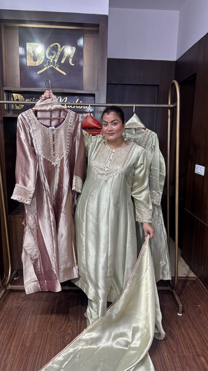 Krishi (Ziraff Tissue Anarkali Suit)