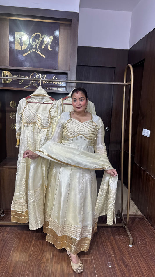 Akriti (Mal Chanderi Anarkali Suit)