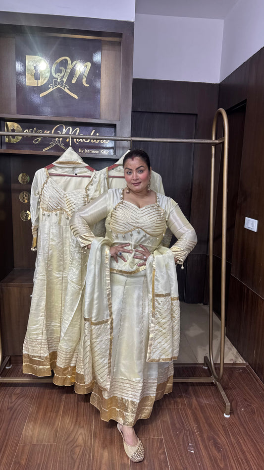 Akriti (Mal Chanderi Anarkali Suit)