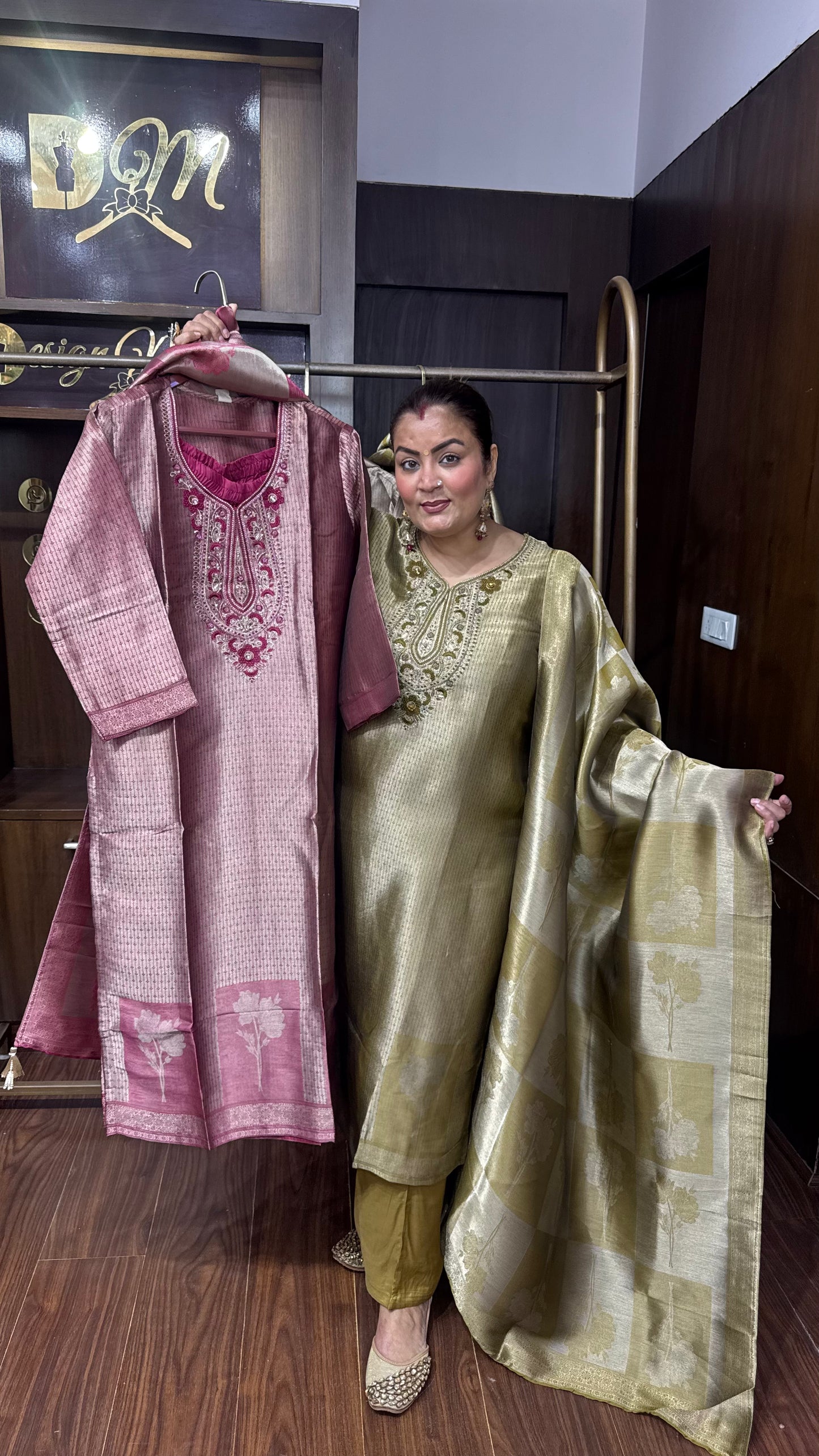Akriti (Brocade Anarkali Suit)