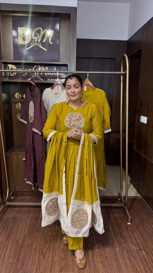 Krisha (Cotton Anarkali Suit)