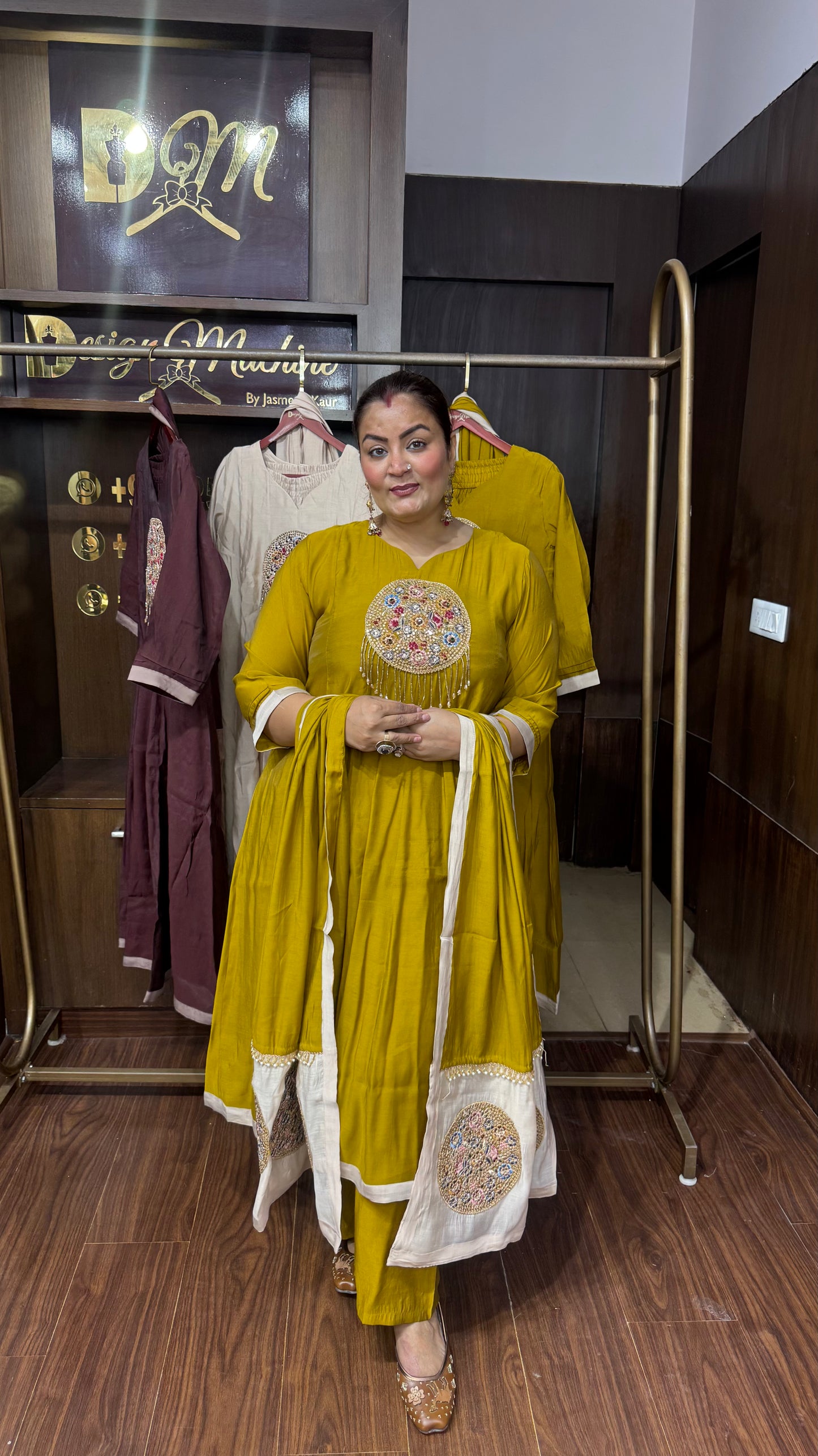 Krisha (Cotton Anarkali Suit)