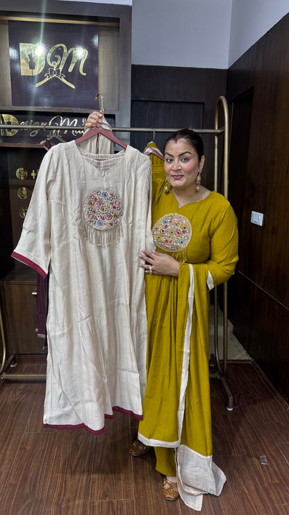 Krisha (Cotton Anarkali Suit)