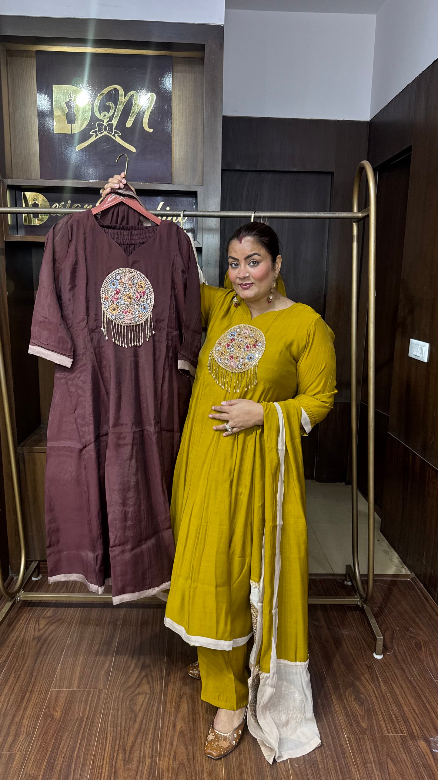 Krisha (Cotton Anarkali Suit)