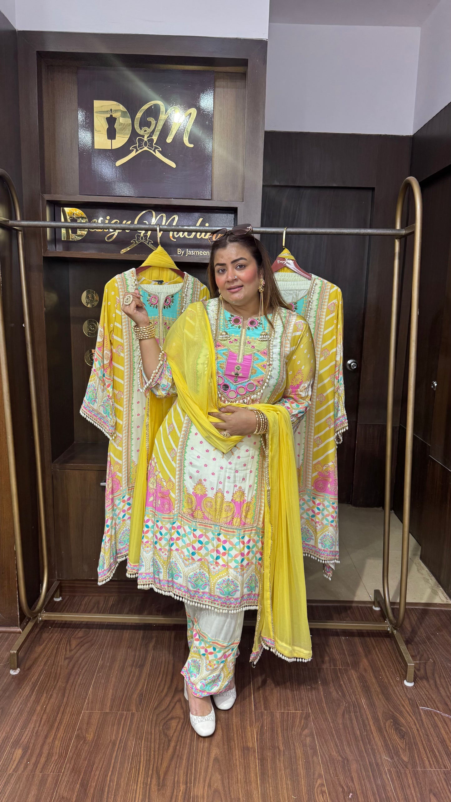 Eshana Pure Crepe Suit
