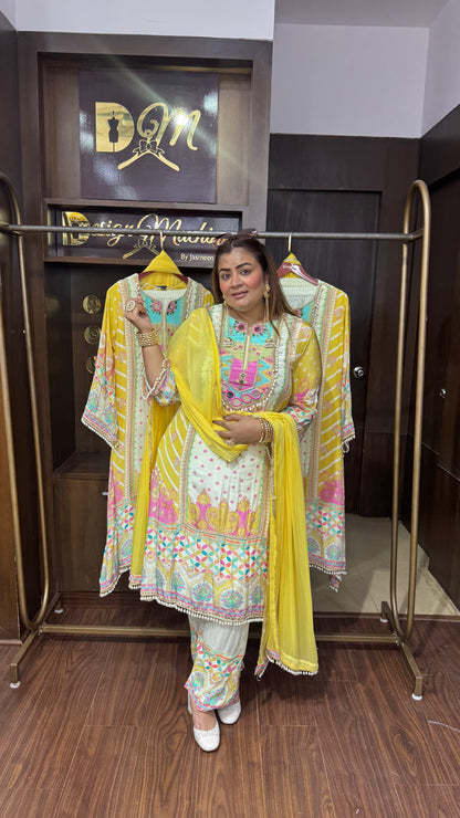 Eshana Pure Crepe Suit