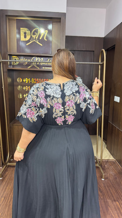 Aveline Georgette Gown