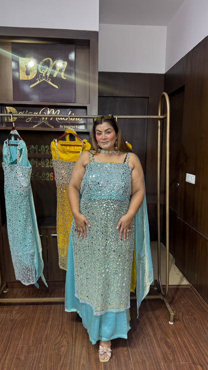 Noor-e-Glass Tissue Suit