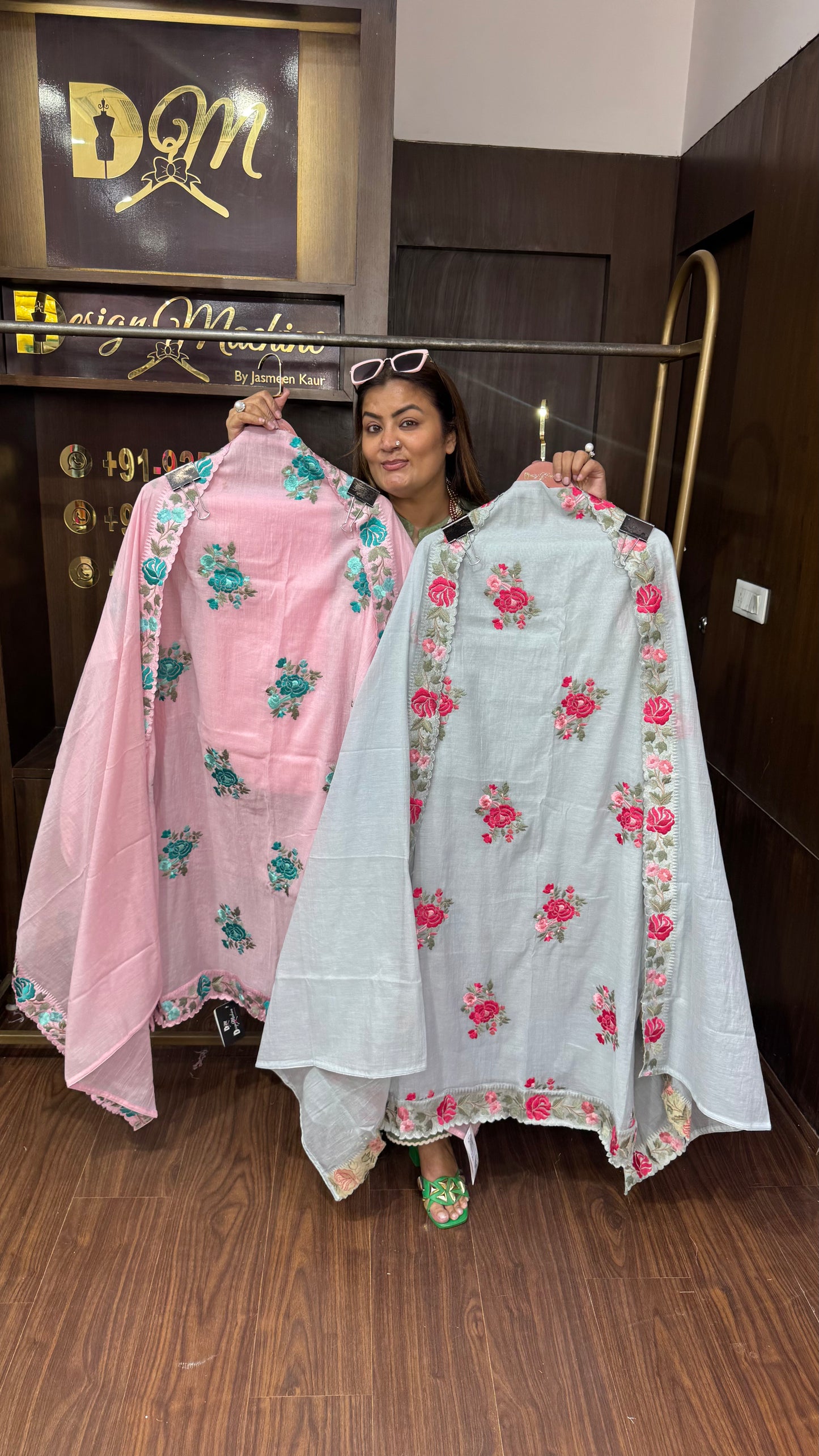 Malmal Cotton  Unstitch Suit