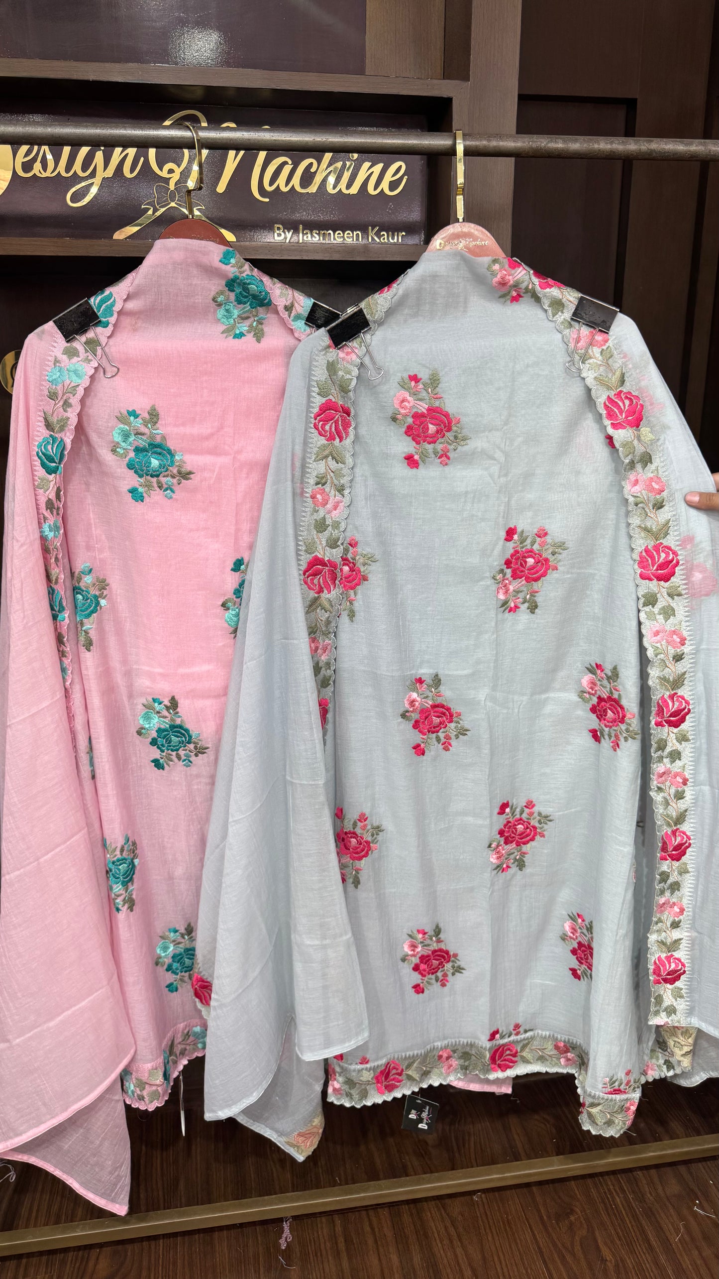 Malmal Cotton  Unstitch Suit