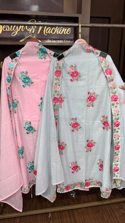 Malmal Cotton  Unstitch Suit