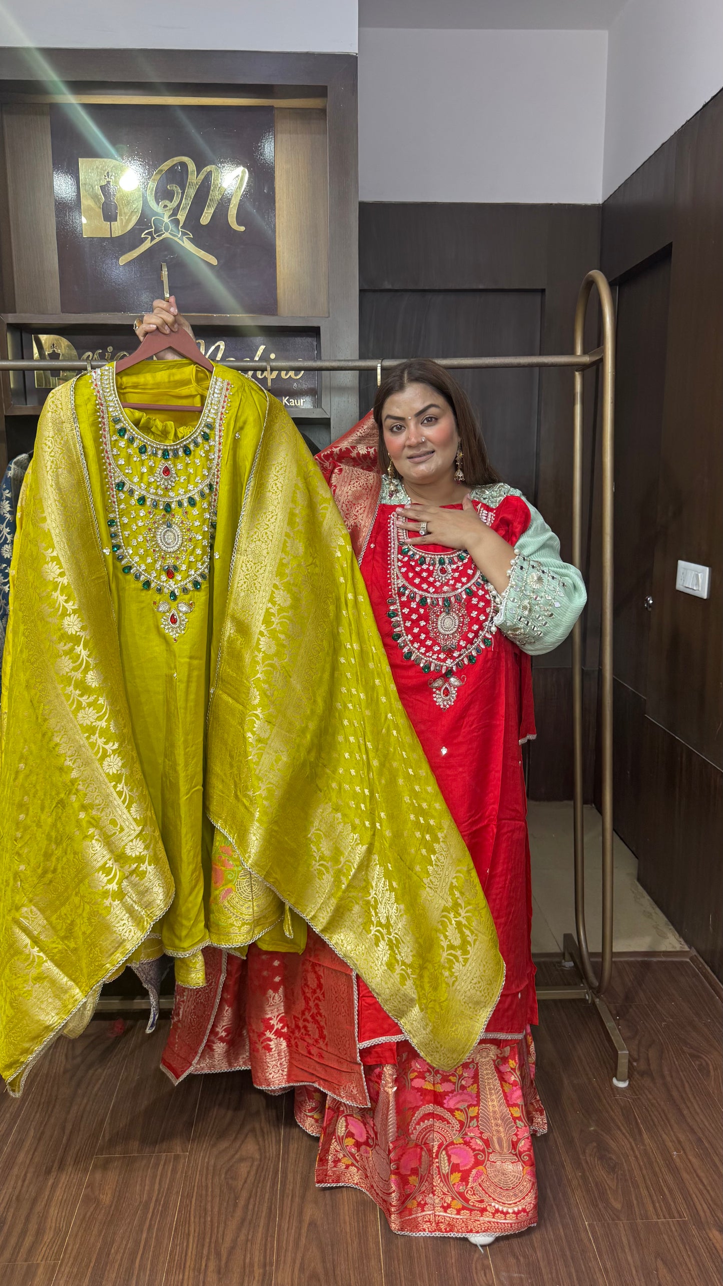 Meher Banarasi Silk Semi-Stitch Suit