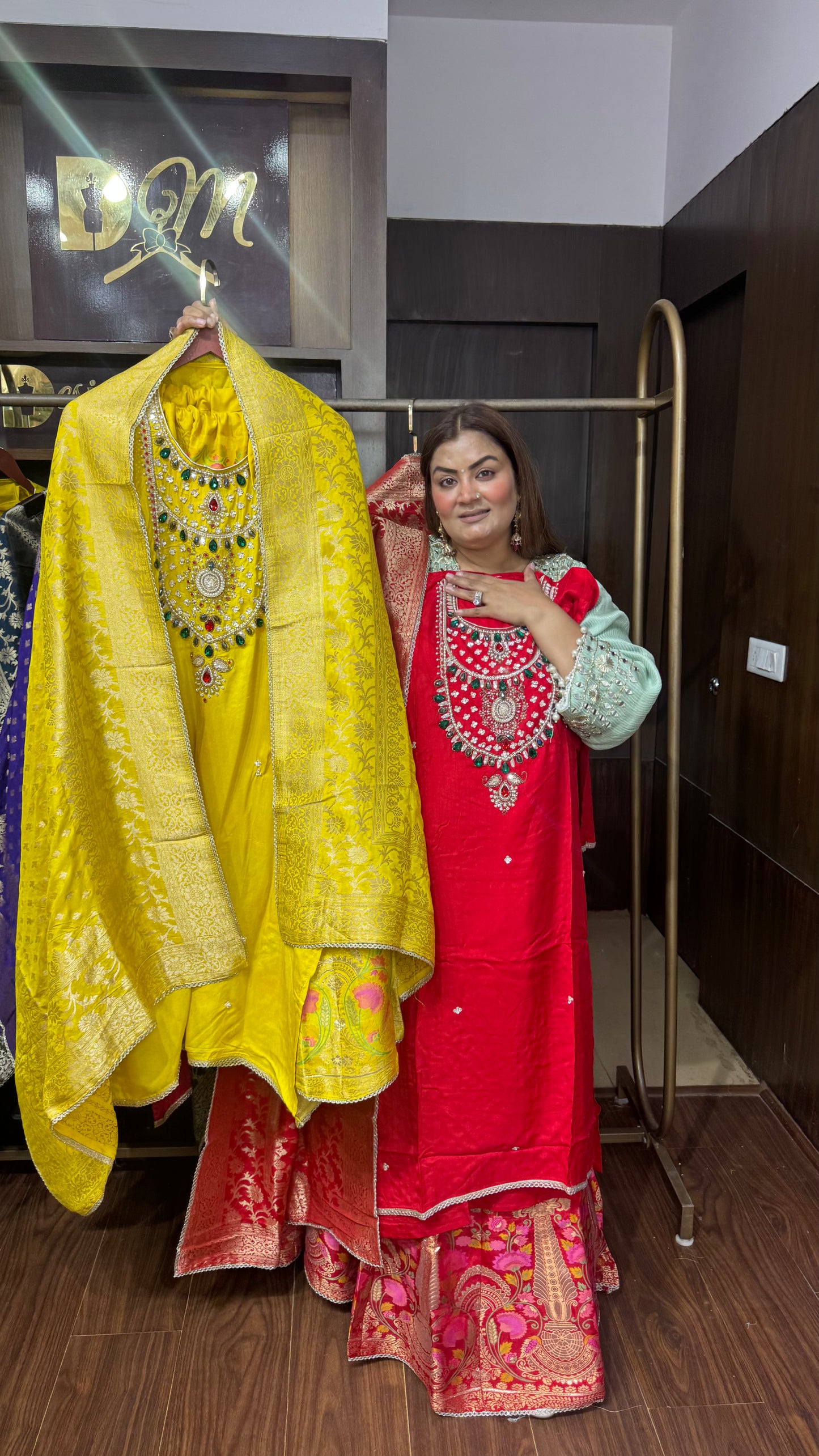 Meher Banarasi Silk Semi-Stitch Suit