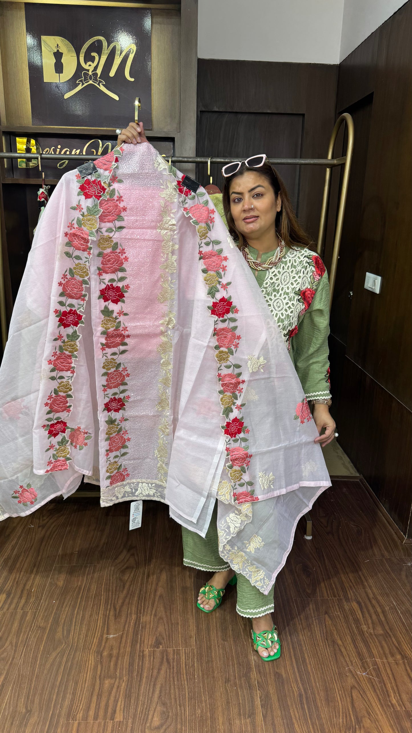 Rama (Cotton Unstitch Suit)