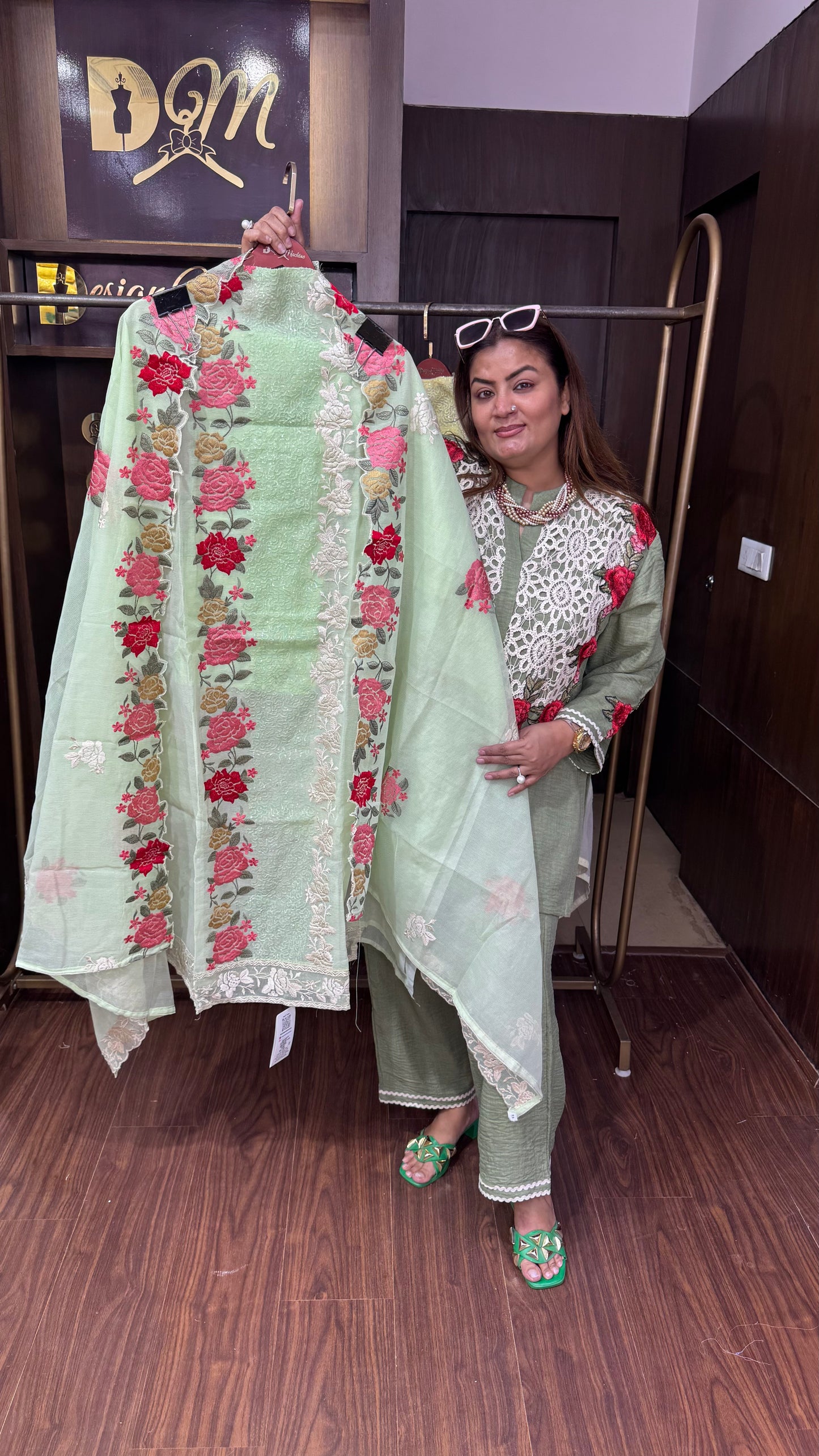 Rama (Cotton Unstitch Suit)