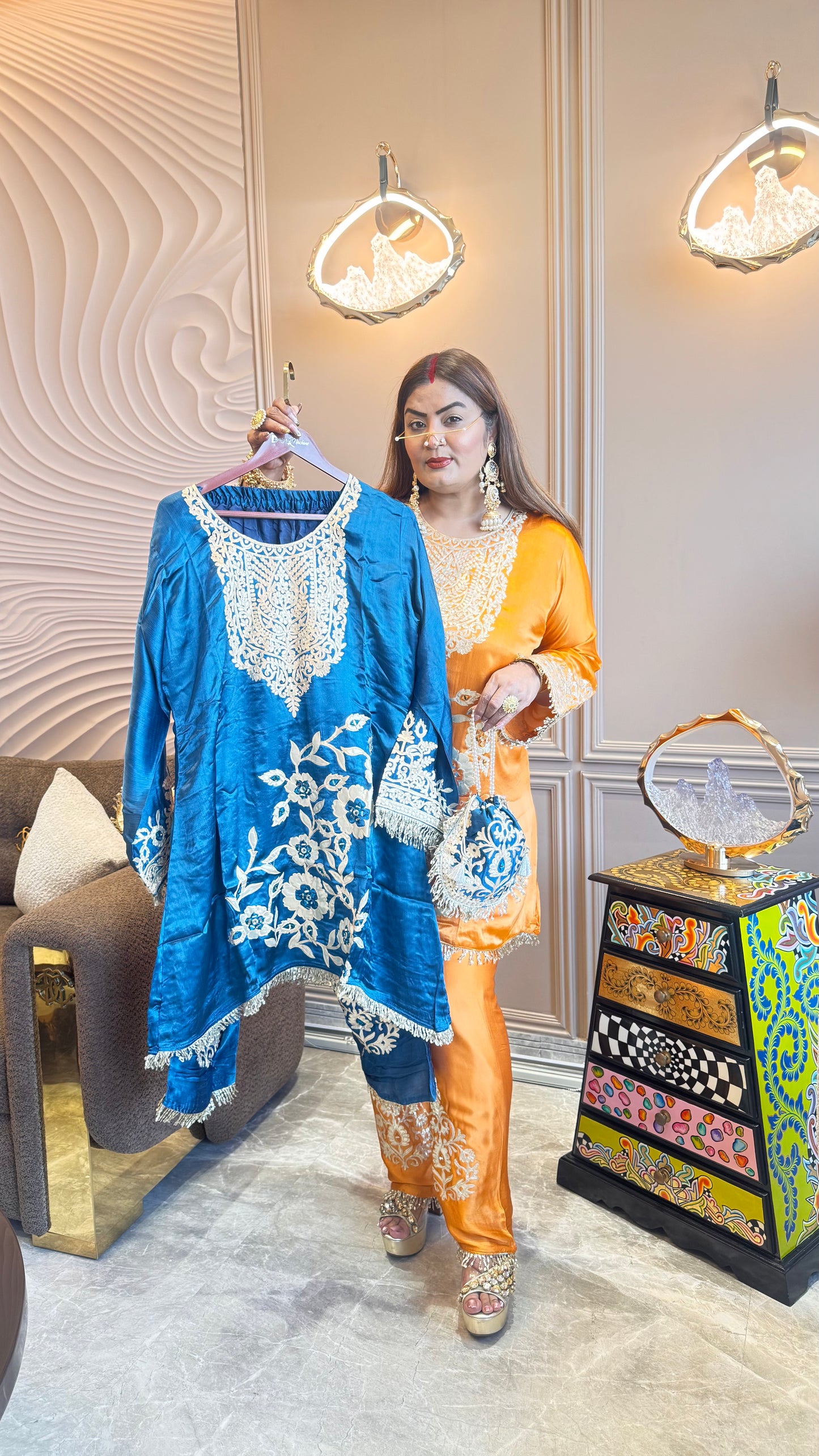 Noor (Cotton Silk Cordset)