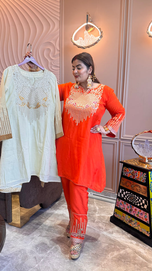 Shehzadi (Cotton Silk Cordset)