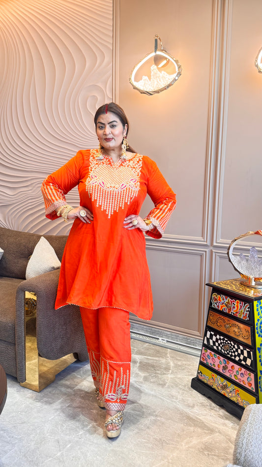 Shehzadi (Cotton Silk Cordset)