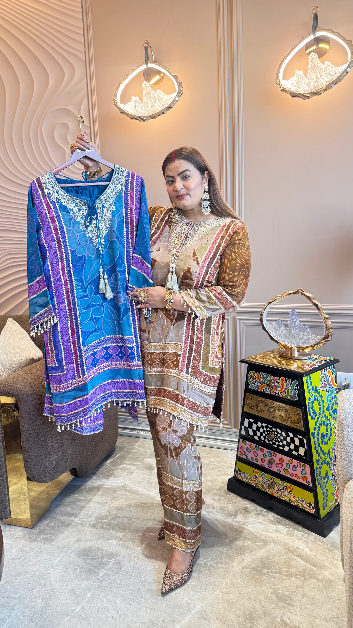 Aabroo (Cotton Silk Cordset)