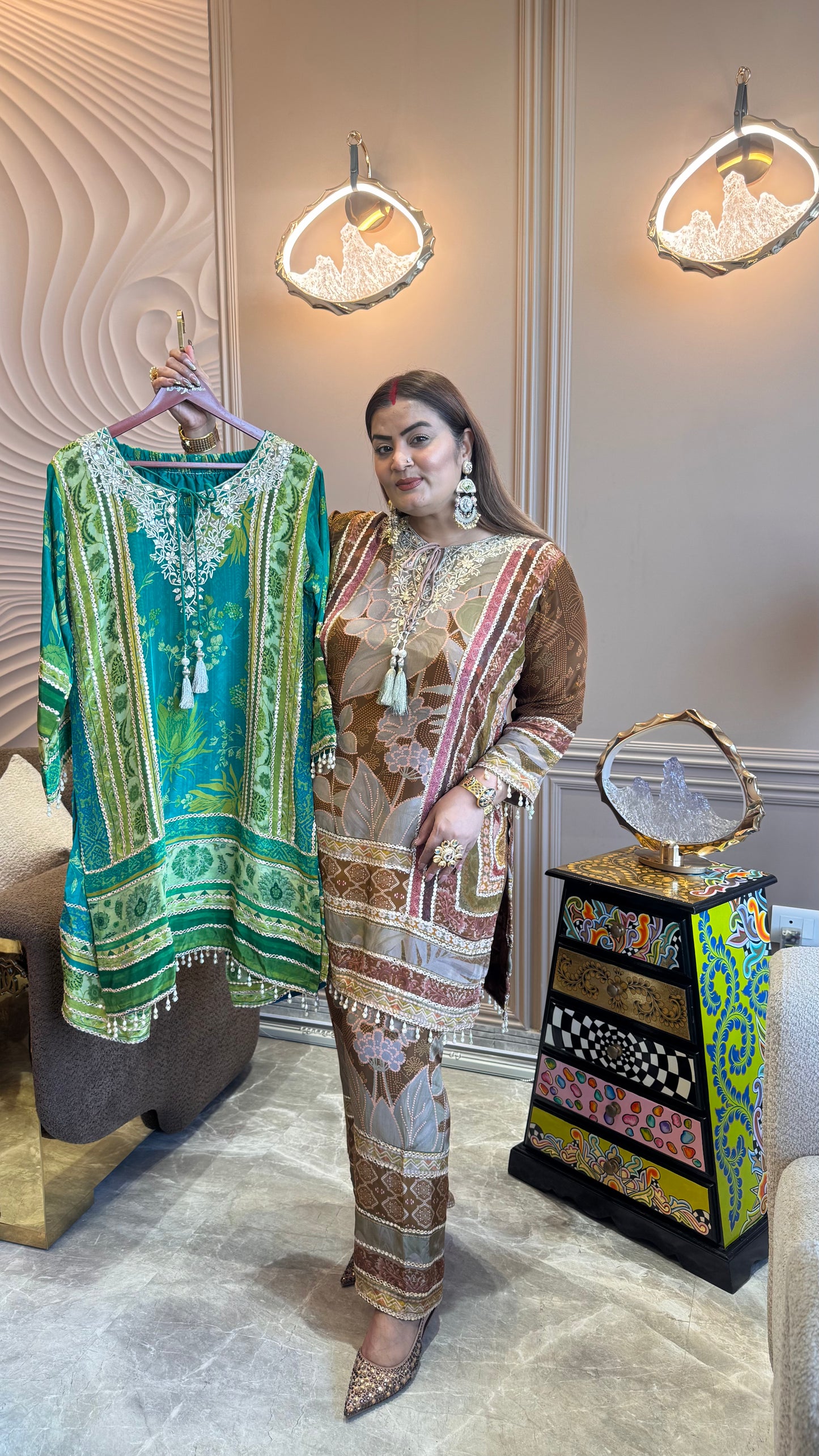 Aabroo (Cotton Silk Cordset)