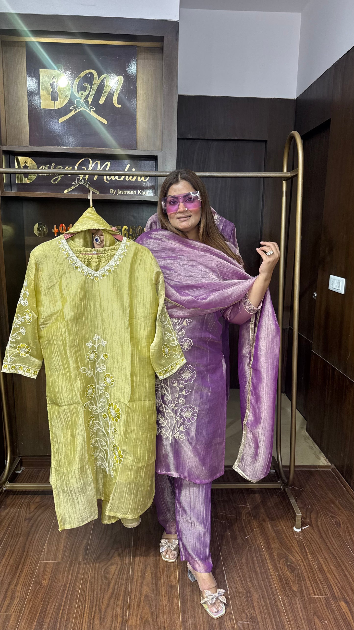 Aaira Crush Tissue Suit