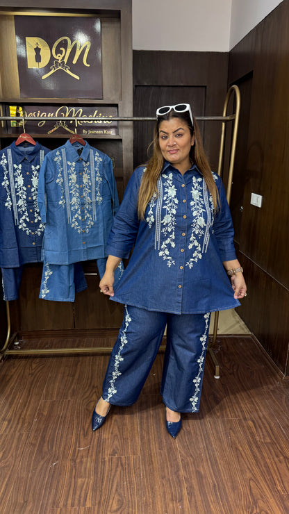 Ishika (Denim Cordset)