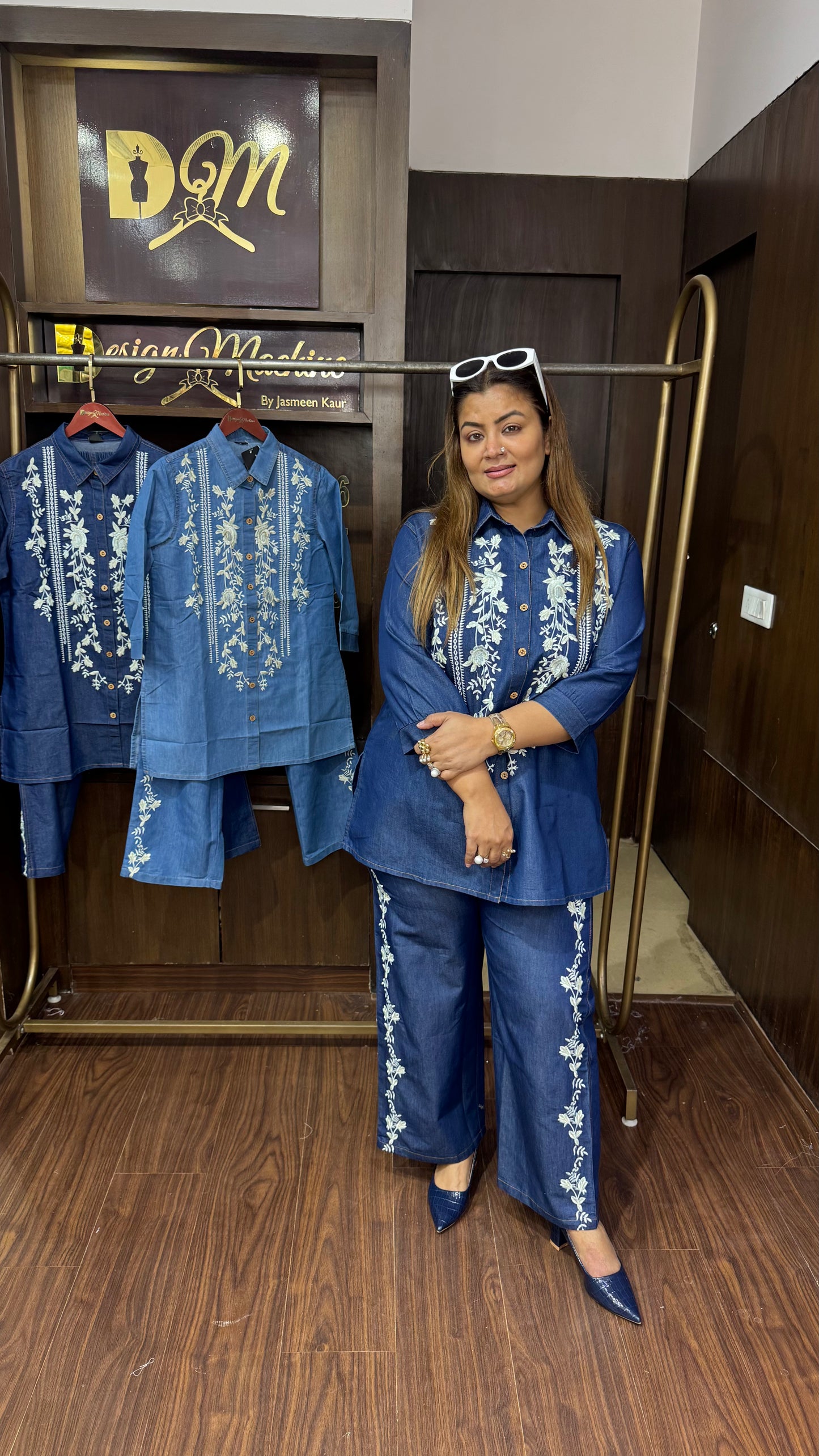 Ishika (Denim Cordset)
