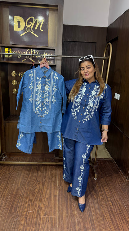 Ishika (Denim Cordset)