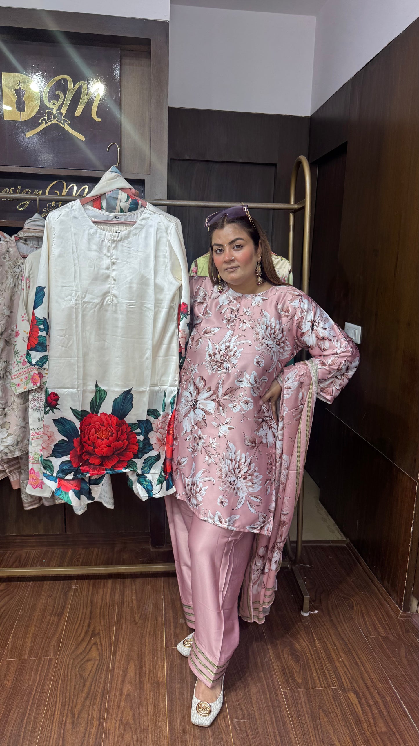 Aavya Pure Crepe Suit