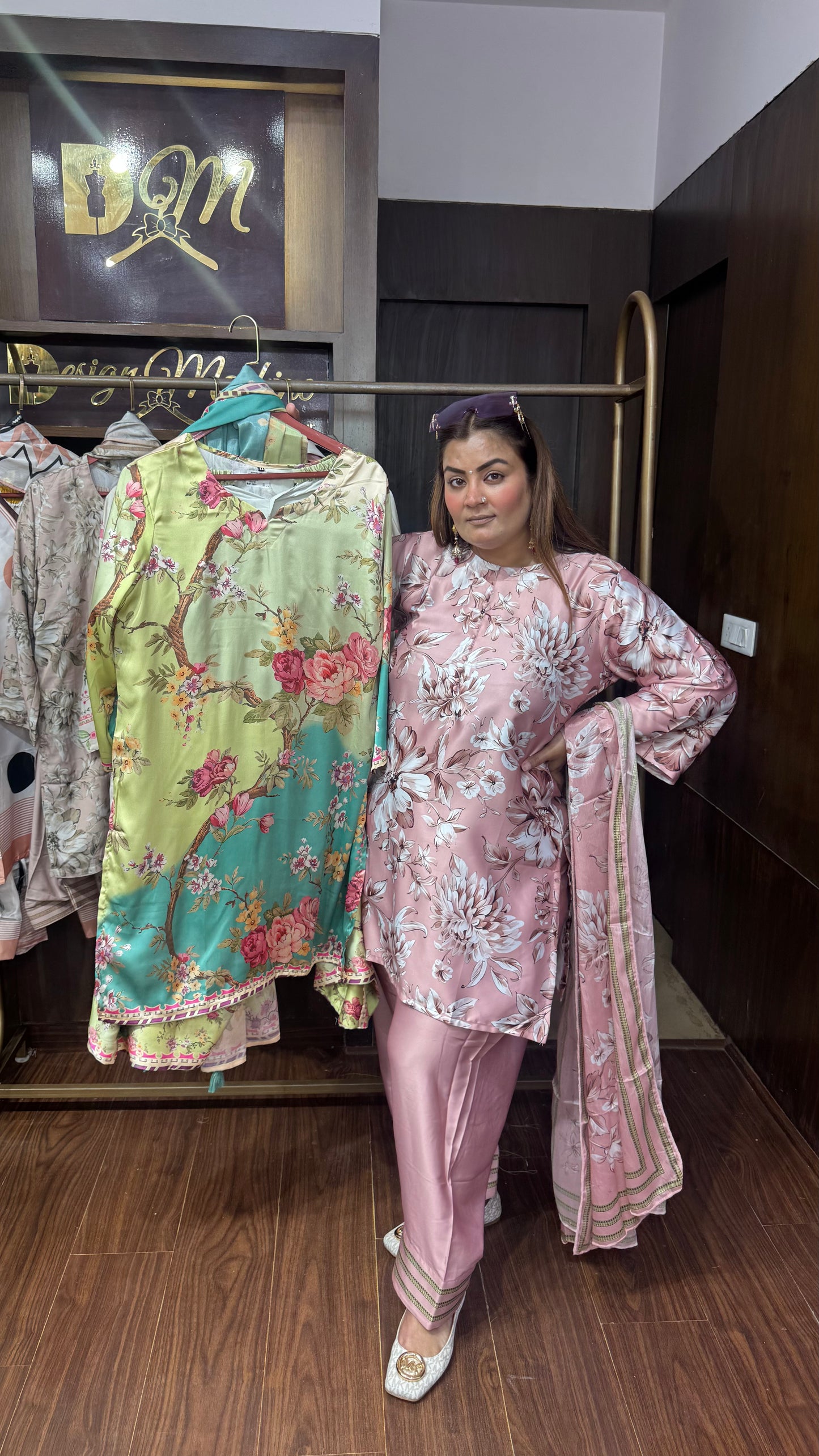 Aavya Pure Crepe Suit