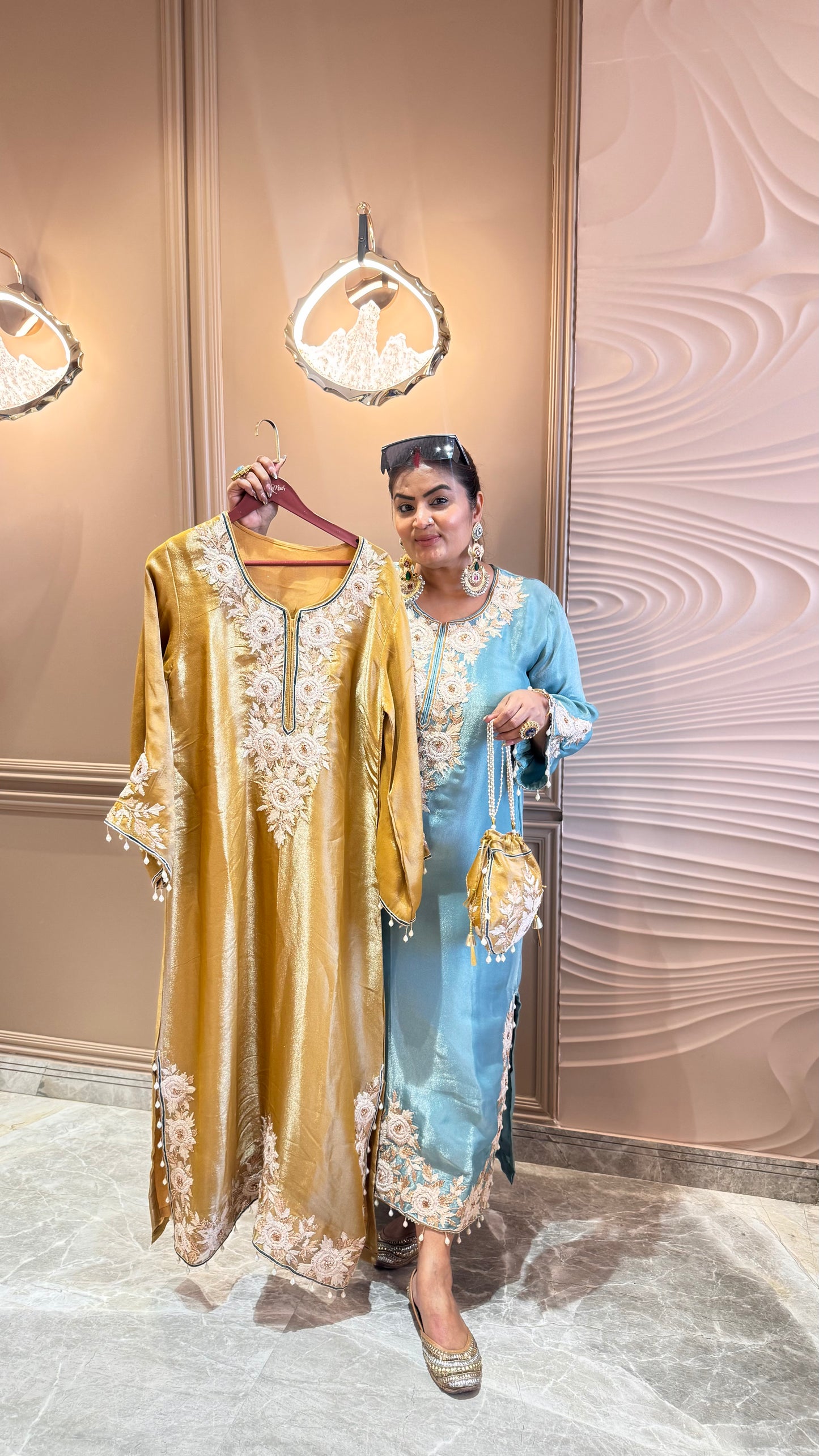 Noor (Glass Tissue One Piece Dress)