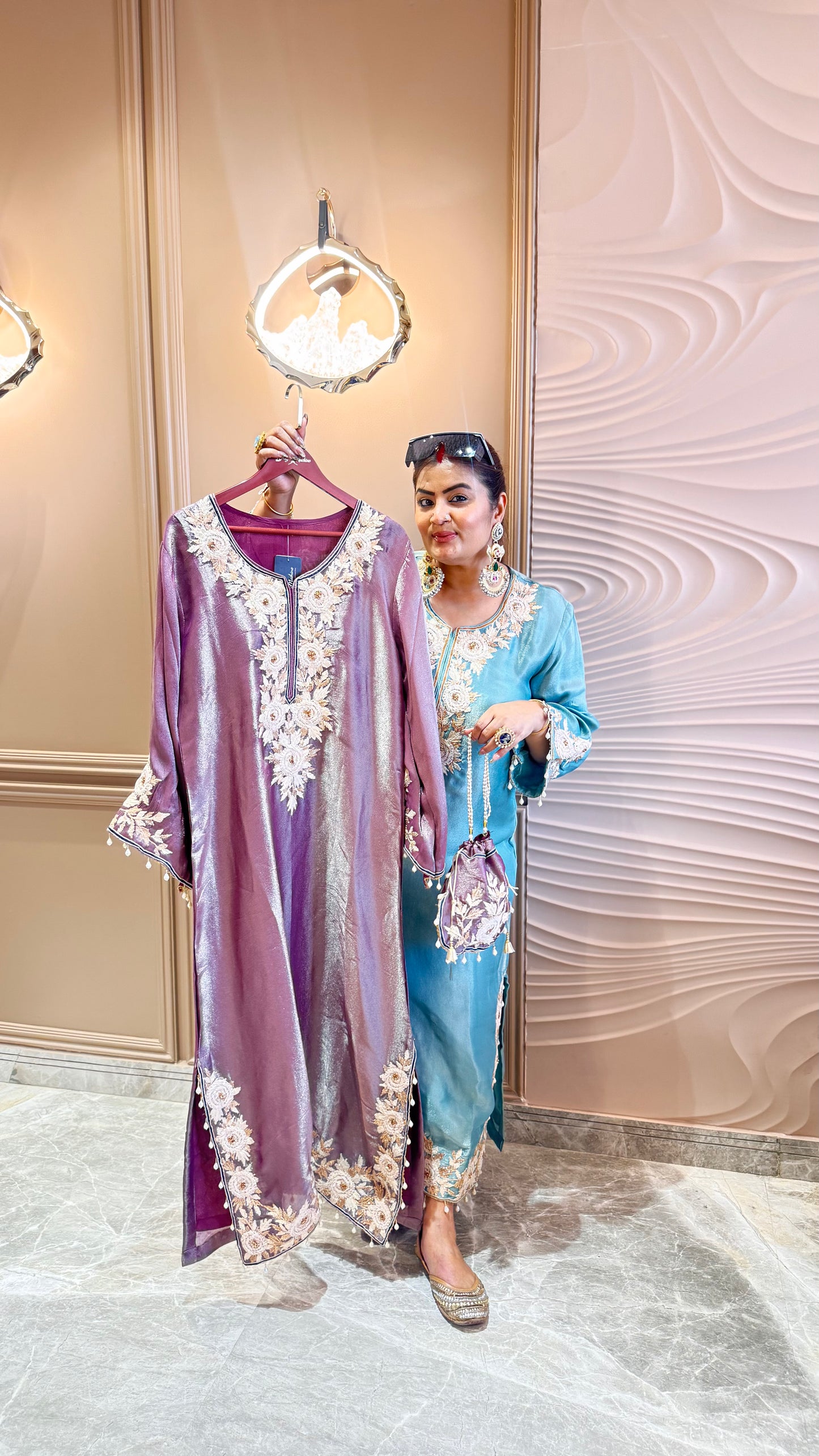 Noor (Glass Tissue One Piece Dress)
