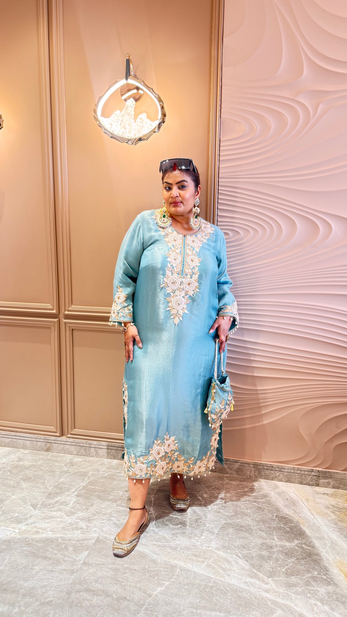 Noor (Glass Tissue One Piece Dress)