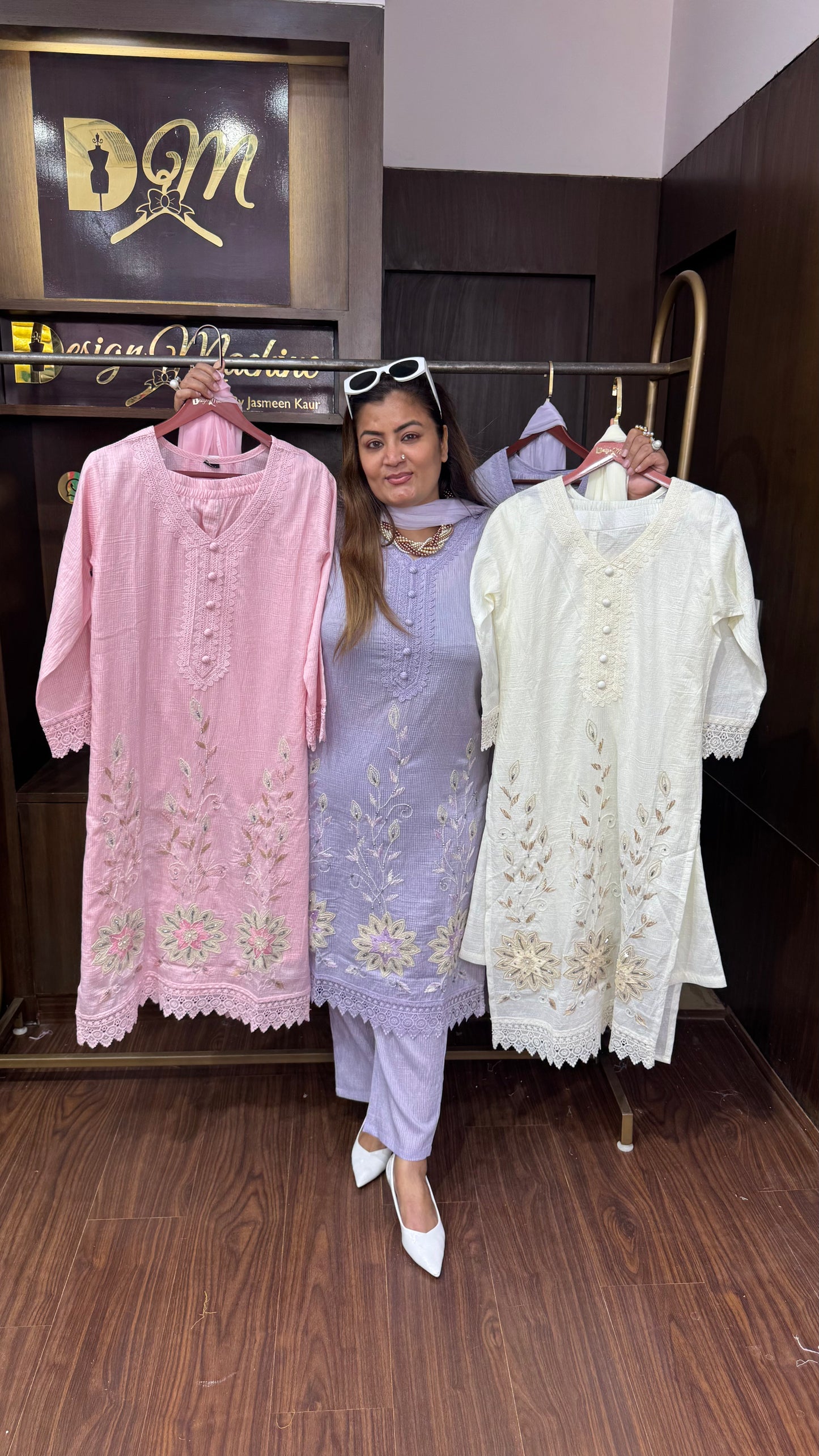 Ishani (Cotton Suit)