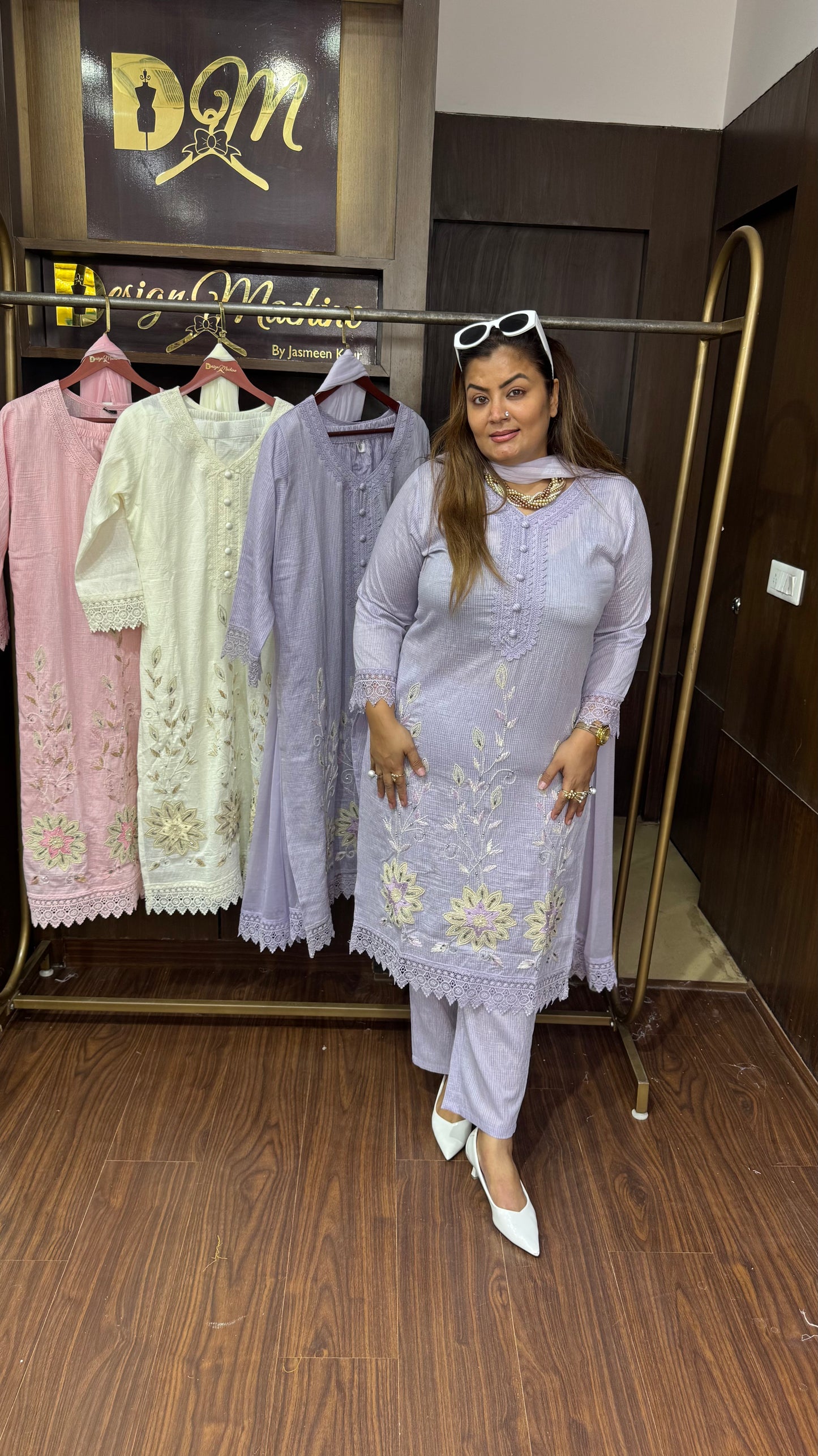 Ishani (Cotton Suit)