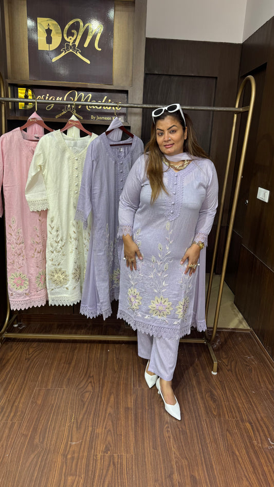 Ishani (Cotton Suit)