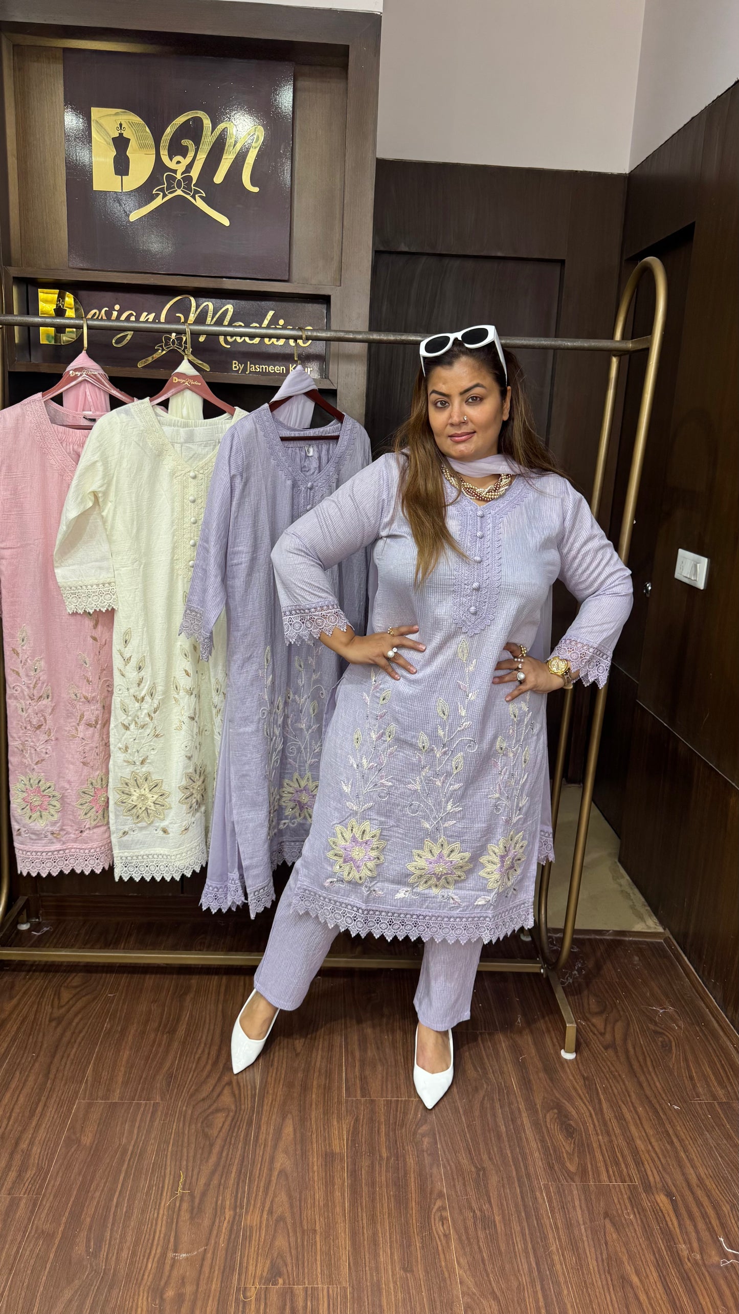Ishani (Cotton Suit)