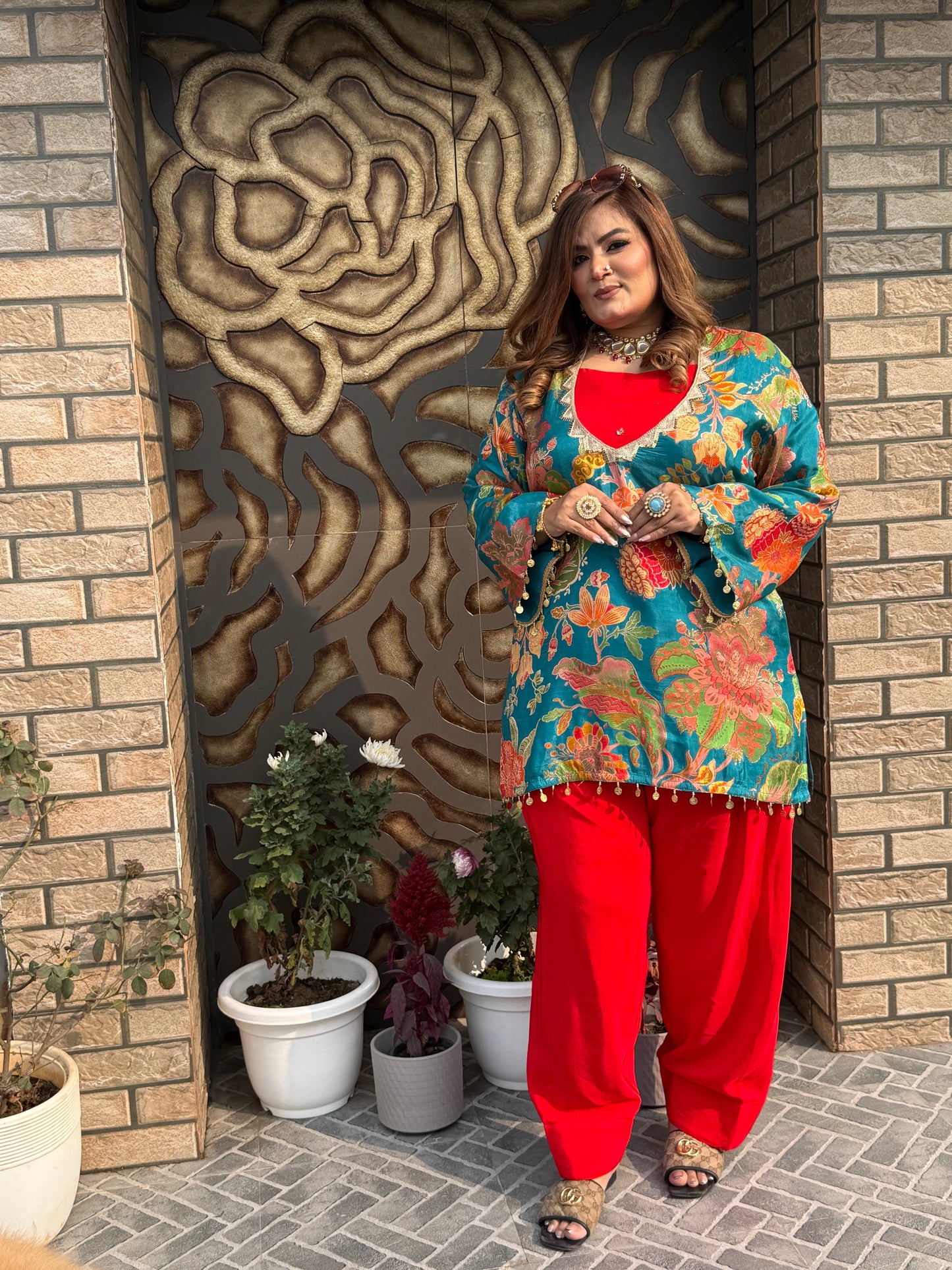 Afsira Pure Crepe (Suit)