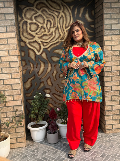 Afsira Pure Crepe (Suit)