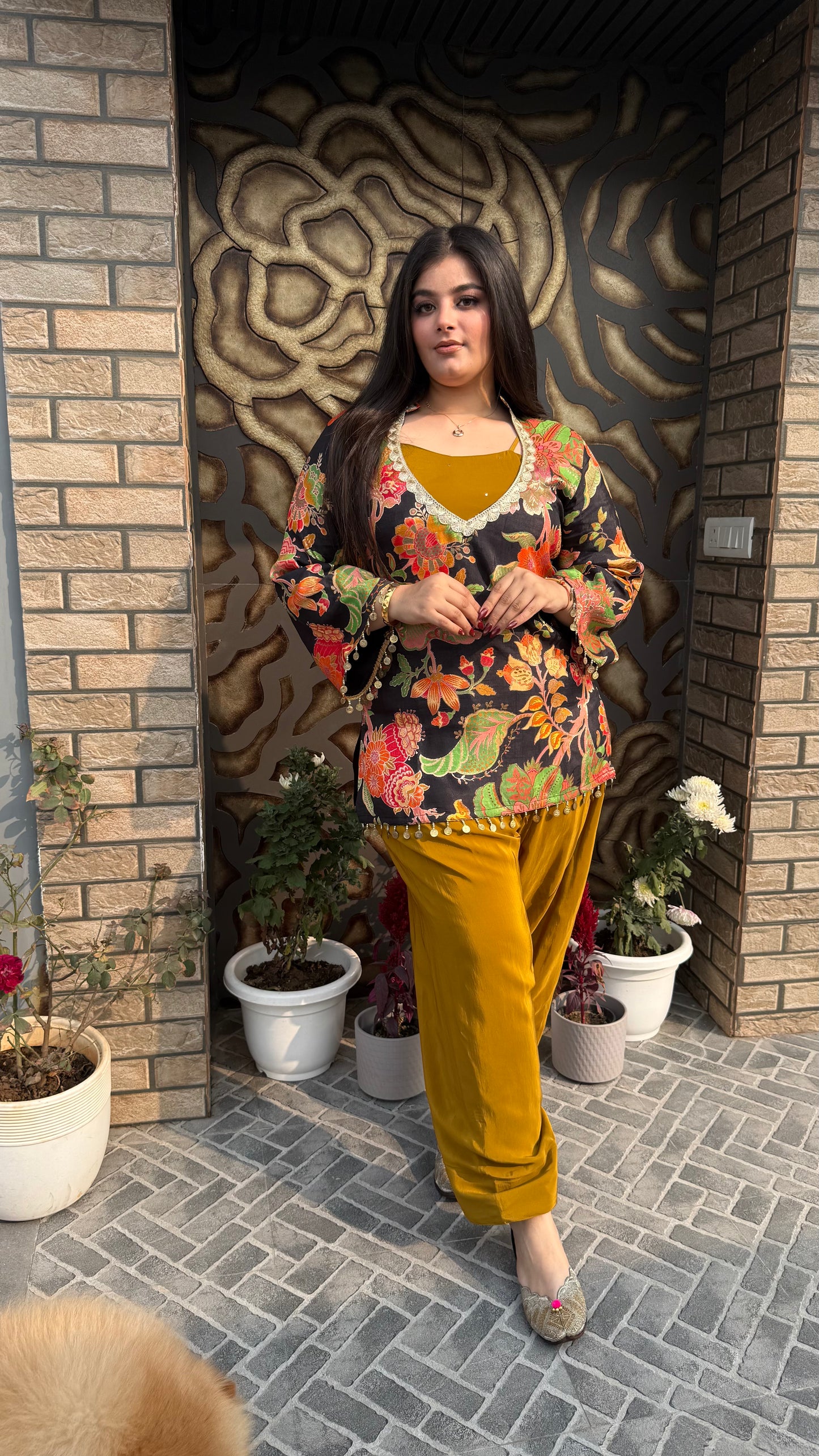 Afsira Pure Crepe (Suit)