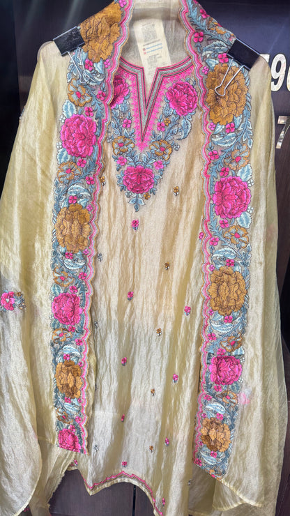 Astha (Crush Tissue Unstitch Suit)