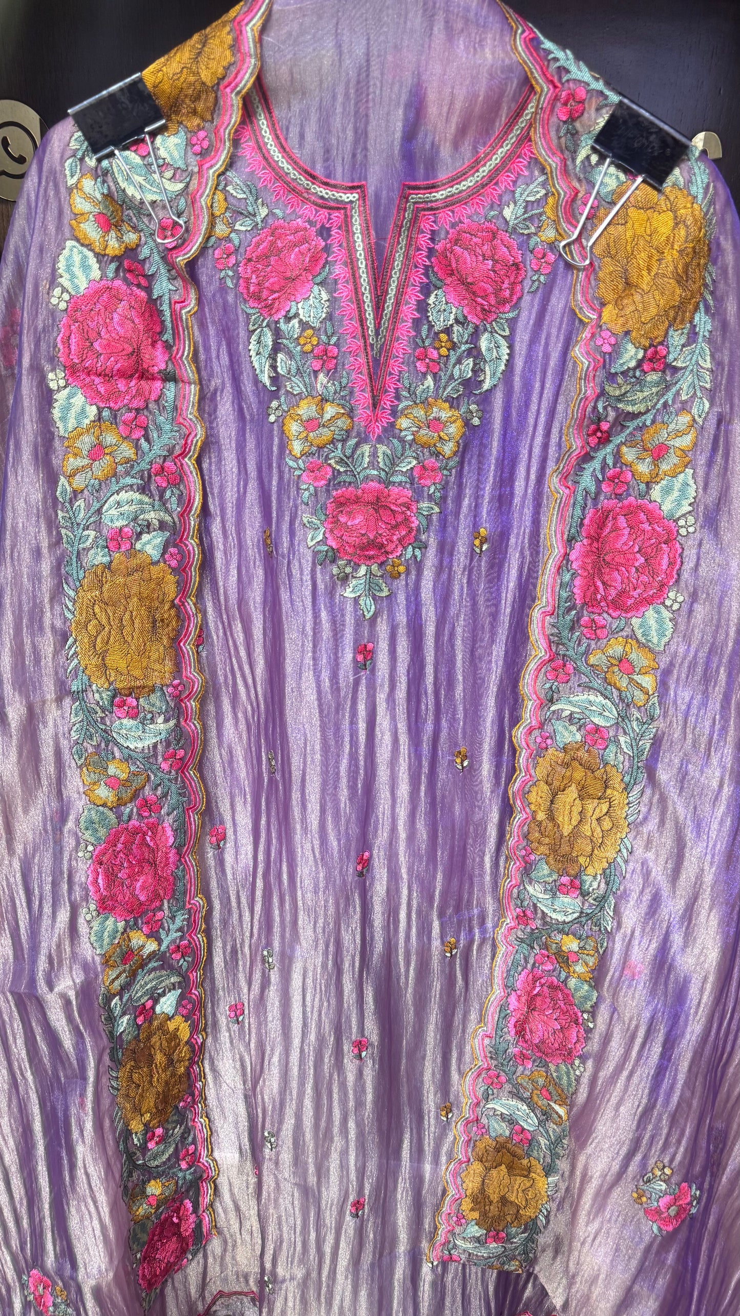 Astha (Crush Tissue Unstitch Suit)